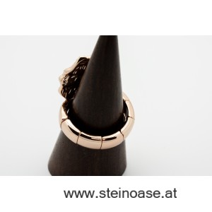 Ring Ginkgo-Blatt  Rose-Gold